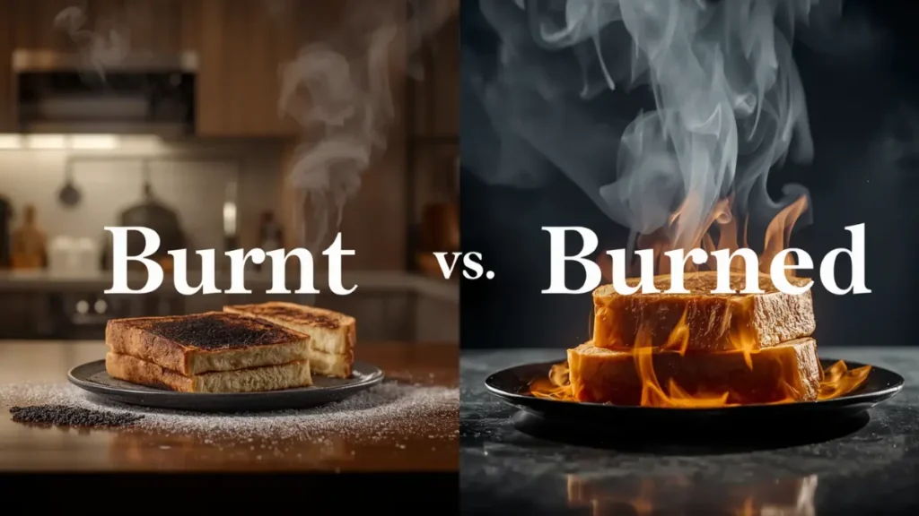 Burnt or Burned