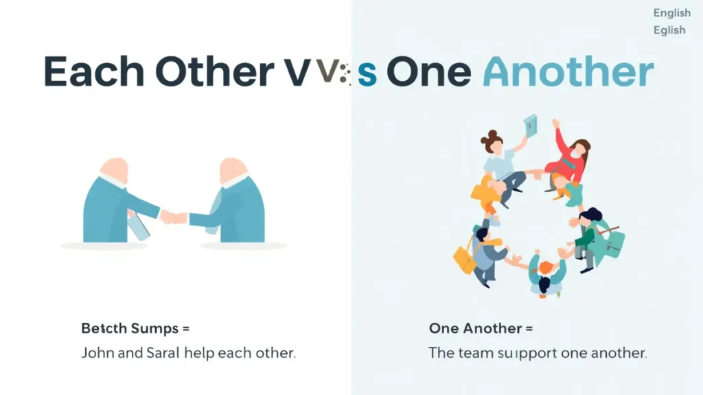 Each Other or One Another