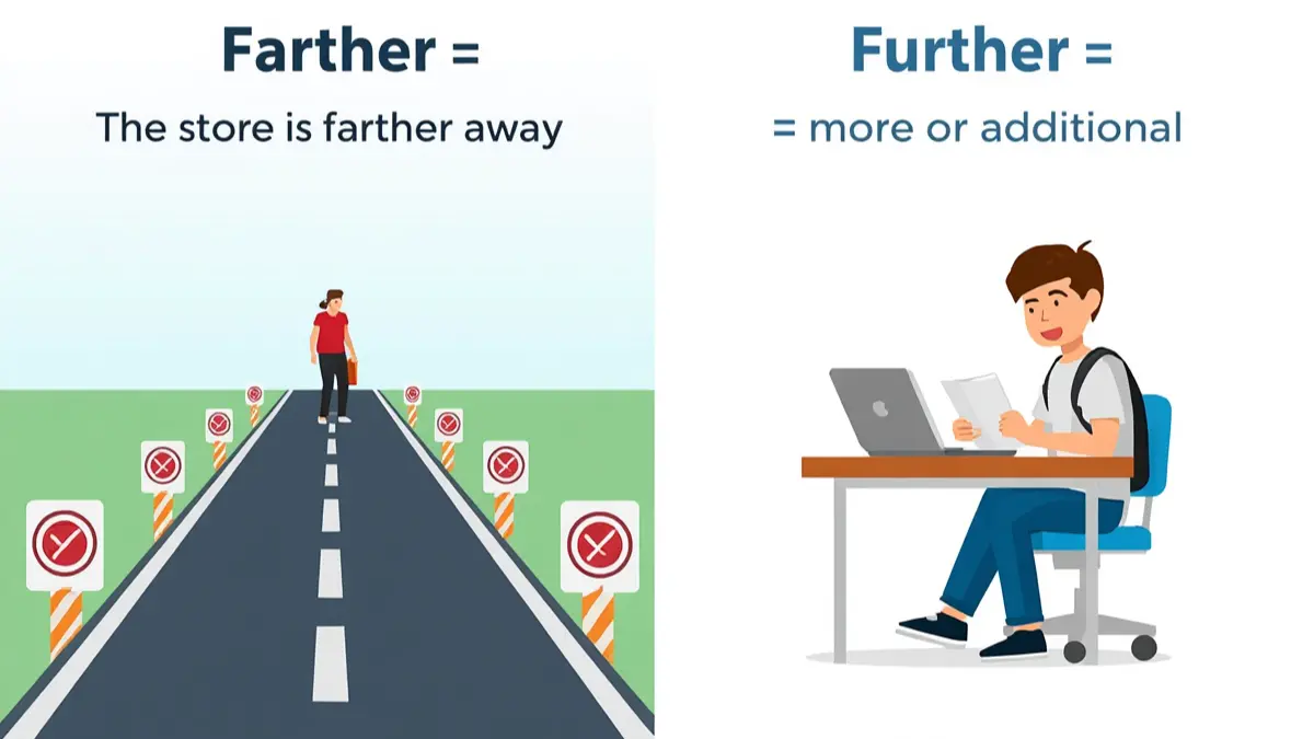 Further or Farther