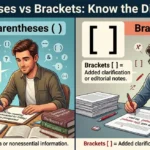 Parentheses or Brackets