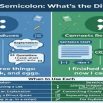 Colon or Semicolon