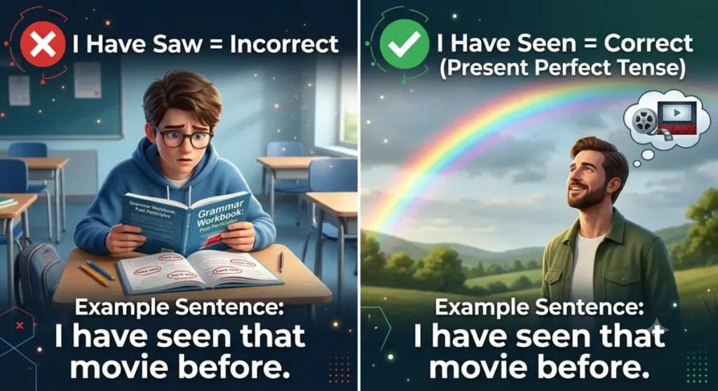 I Have Saw or I Have Seen