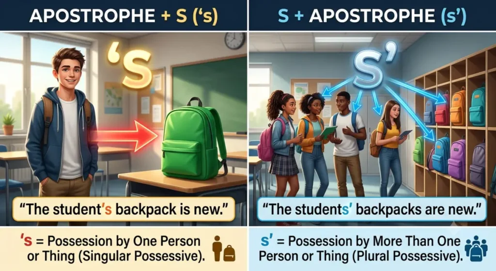 Apostrophe S or S Apostrophe