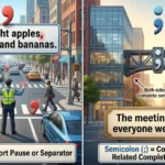 Comma or Semicolon