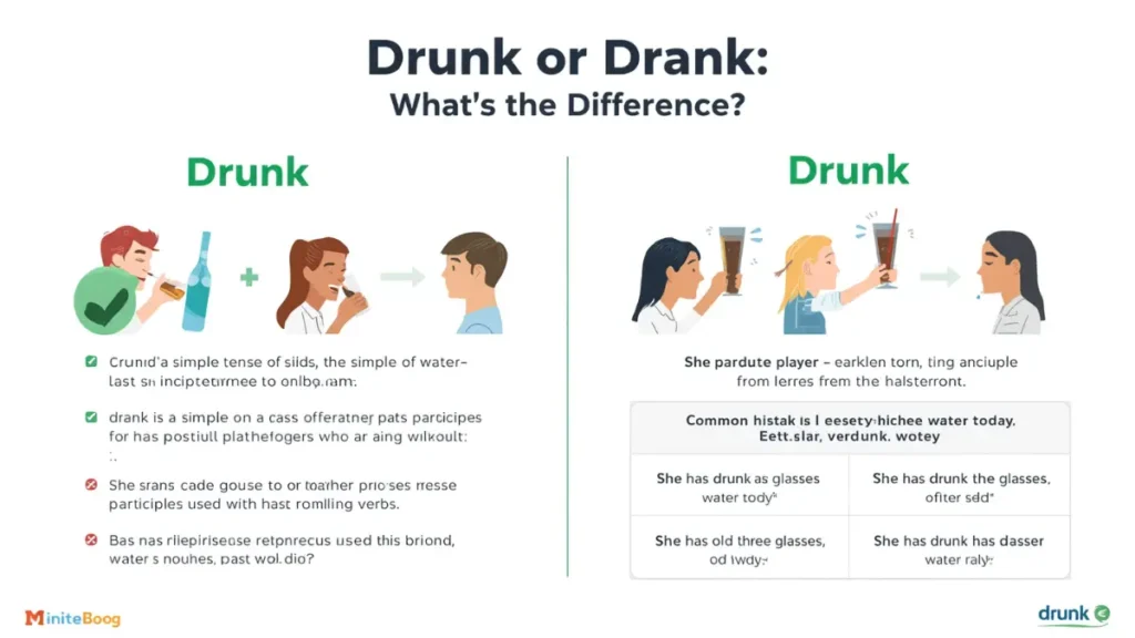 Drunk or Drank