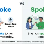 Spoke or Spoken