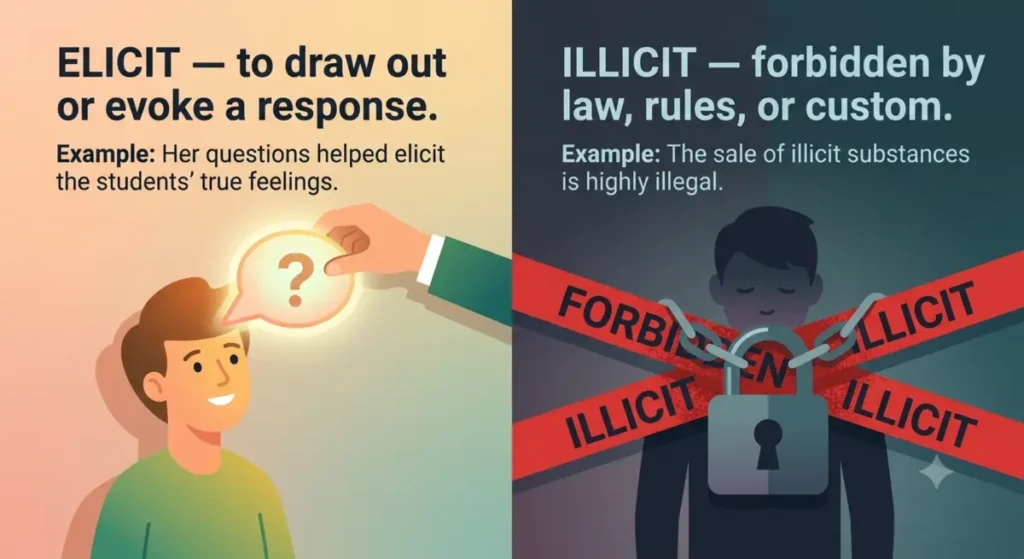 Elicit and Illicit