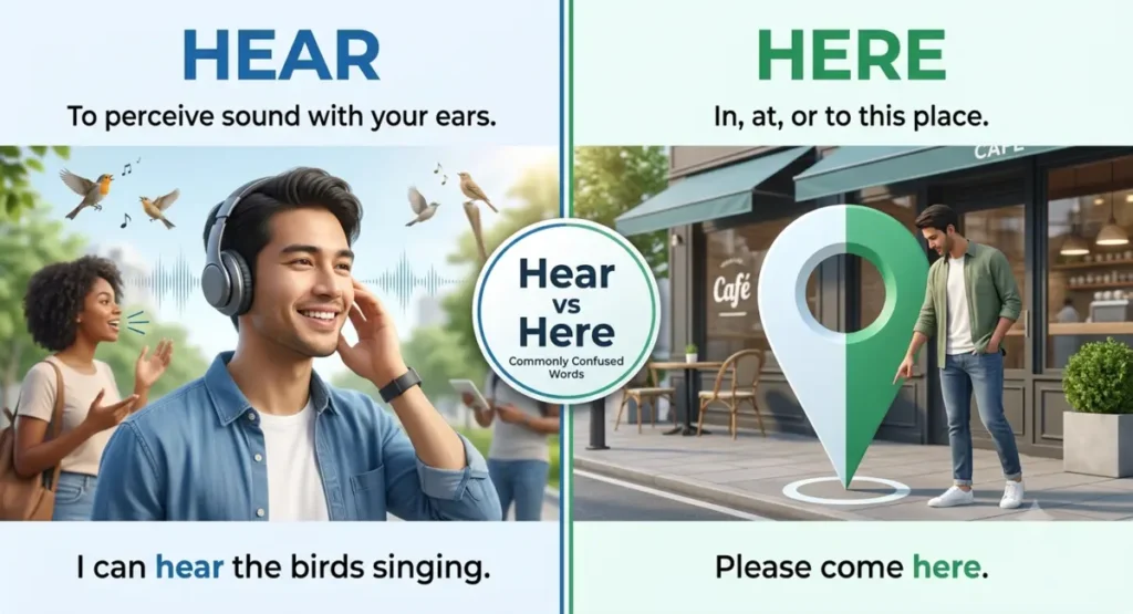 Hear vs Here