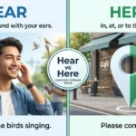 Hear vs Here
