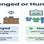 Hanged or Hung