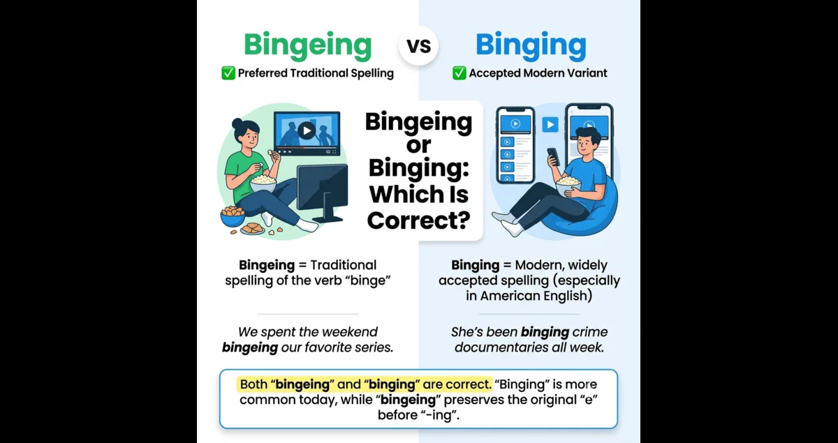 Bingeing or Binging