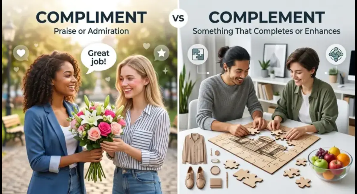 Compliment vs Compliment