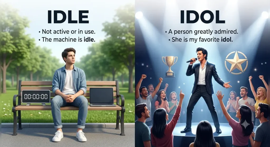 Idle vs Idol