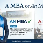A MBA or an MBA
