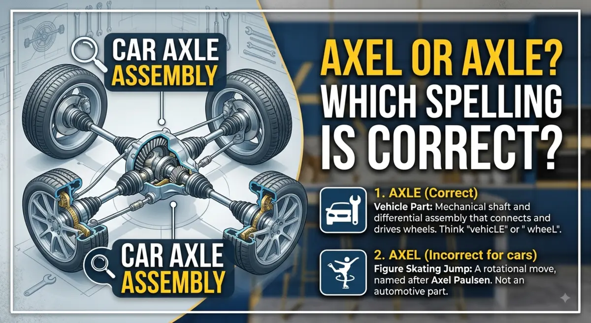 Axel or Axle