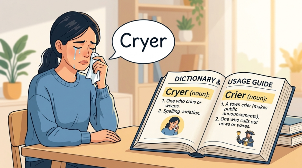 Cryer or Crier