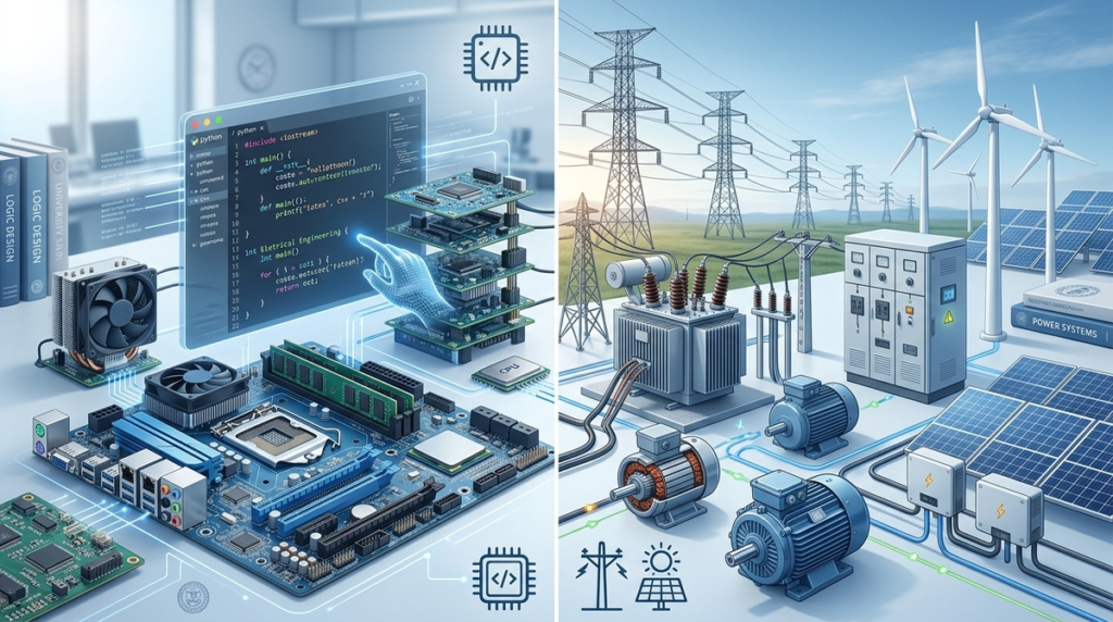Computer Engineering or Electrical Engineering