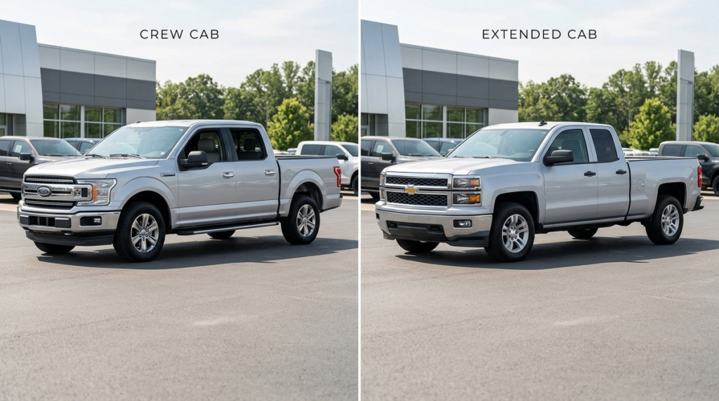 Crew Cab or Extended Cab