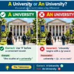 A University or An University